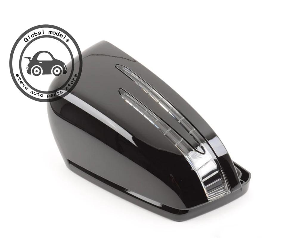 Зеркальное покрытие зеркало Корпус с мигалки лампы для Mercedes Benz W204C160 C180 C200 C220 C230 C240