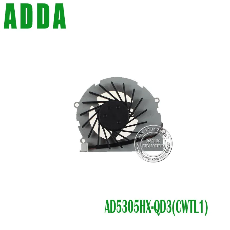 

Wholesale&Retail New CPU Cooling Fan For Toshiba Satellite Pro T110 CWTL1 series laptop ADDA AD5305HX-QD3 DC 5V 0.50A 3pin