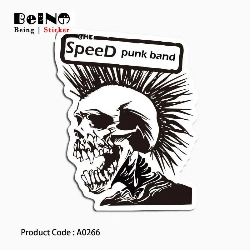 Призрак ужасов наклейка монстра Личность Прохладный водостойкий чемодан DIY