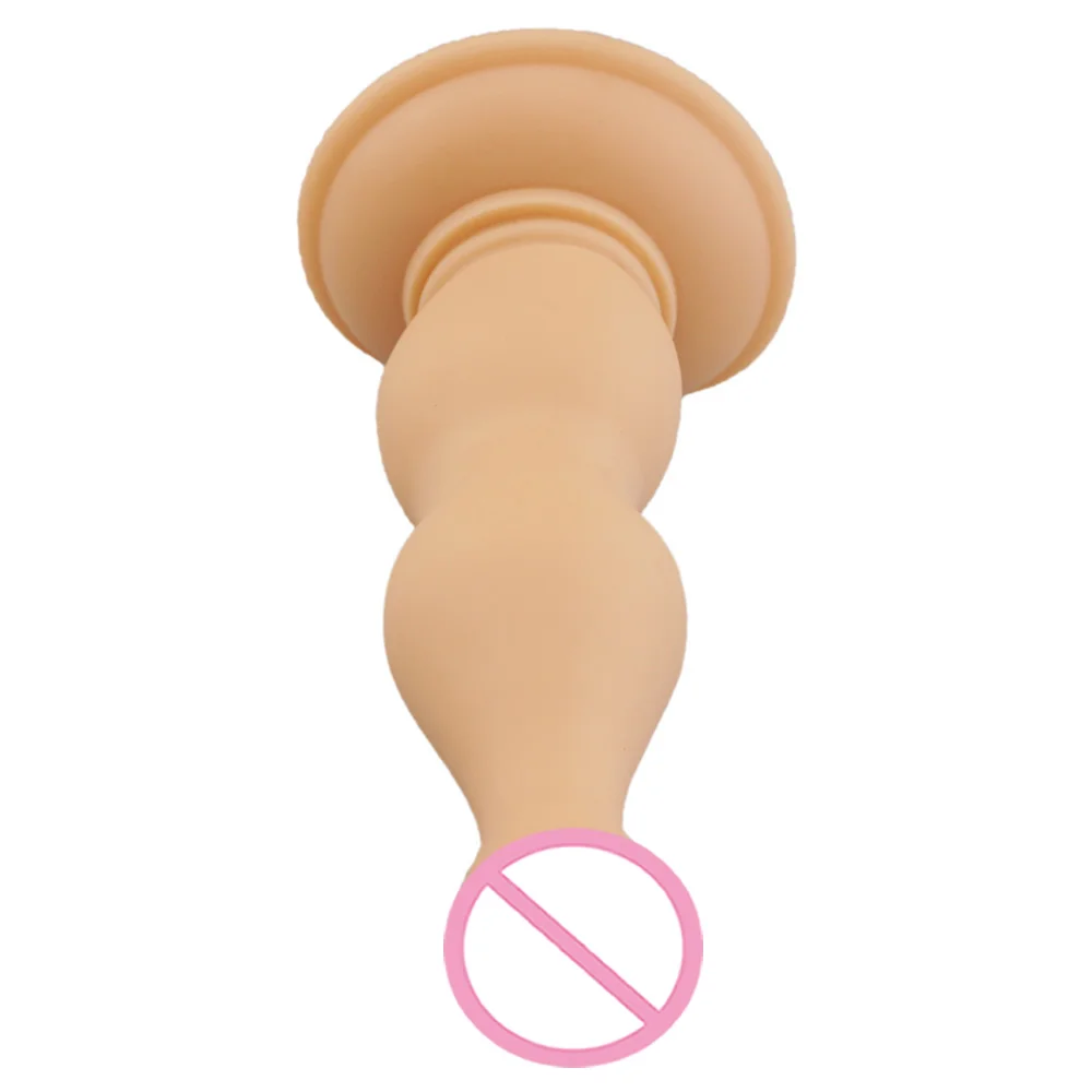 5 7 ''гладкий сенсорный Анальная пробка аксессуар с системой быстрого