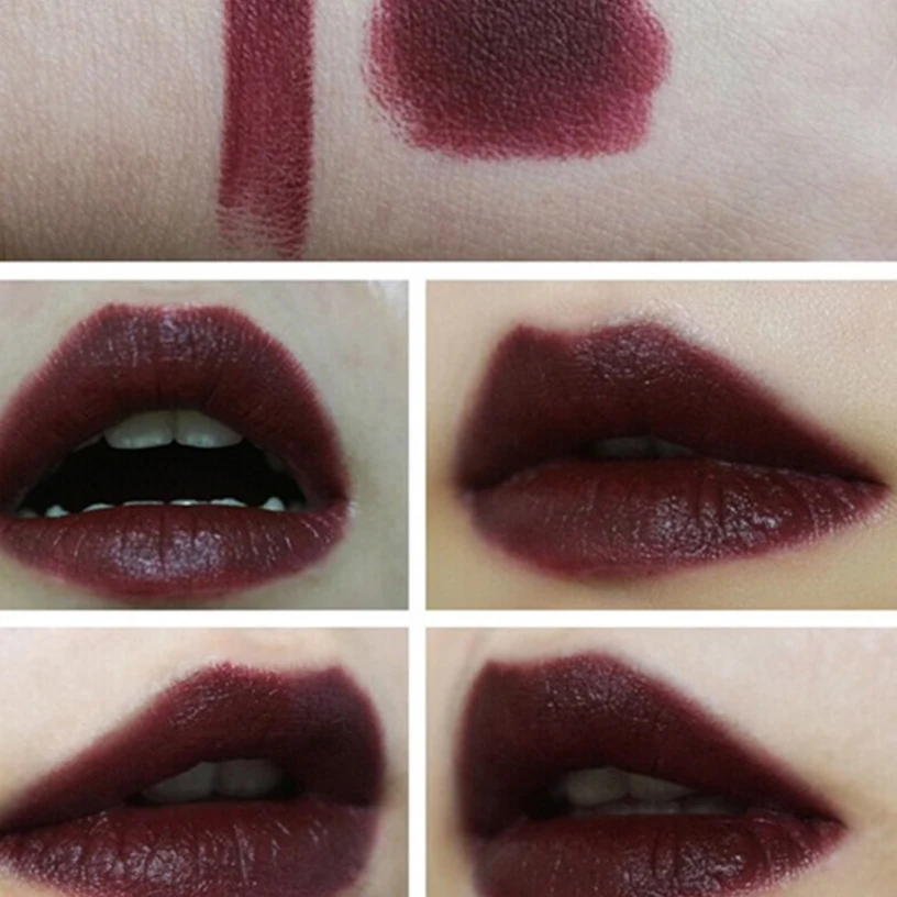 Профессиональная косметическая водостойкая помада Vampire Готическая