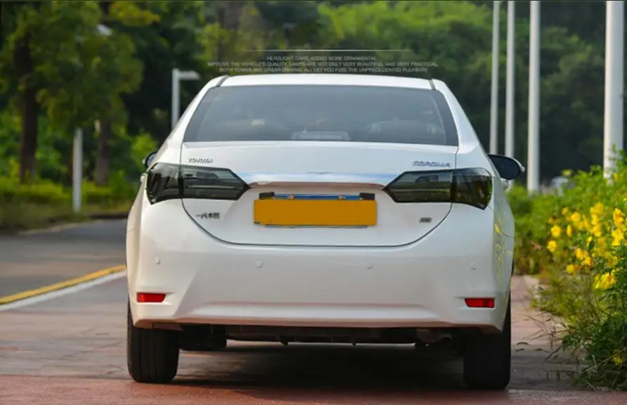Видео дисплей Автомобильный Стайлинг для Corolla фары altis светодиодный DRL hid лампы Биксеноновые линзы hi lo луч парковка противотуманные фары