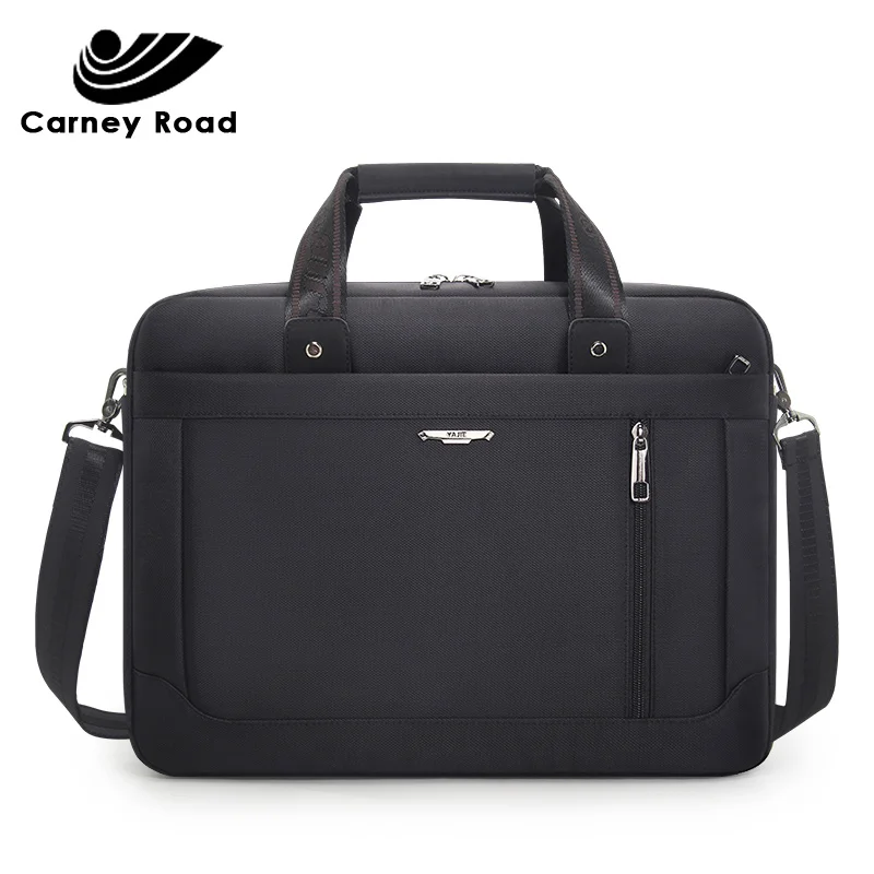 1823-15.6 INCH Carneyroad, деловой мужской портфель, 15,6 дюймов, сумка для ноутбука, Оксфорд, водонепроницаемая мужская сумка, повседневные сумки-мессенджеры, мода - Цвет: 1823-15.6 INCH