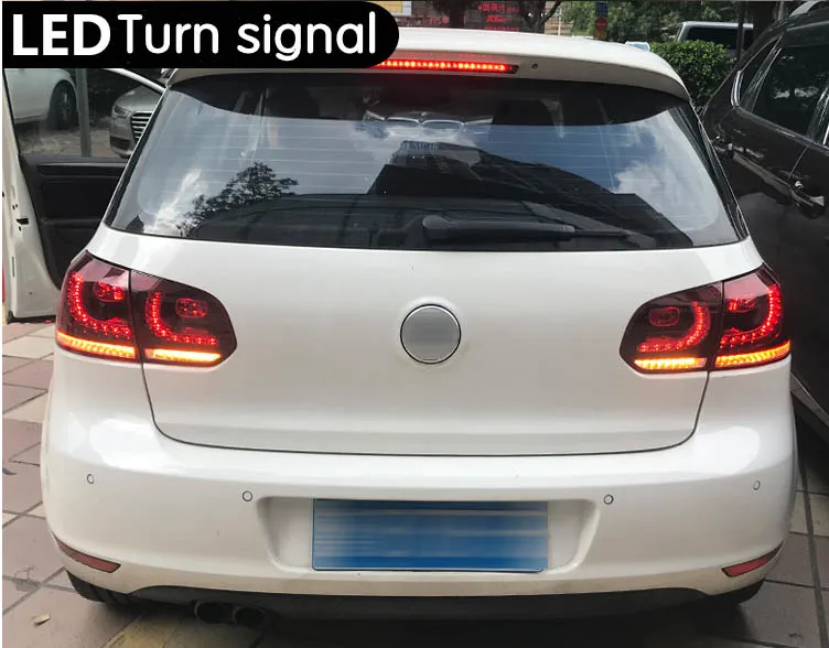 Для VW Golf 6 светодиодный задний светильник s 2009-2012 mk6 автомобильный Стайлинг