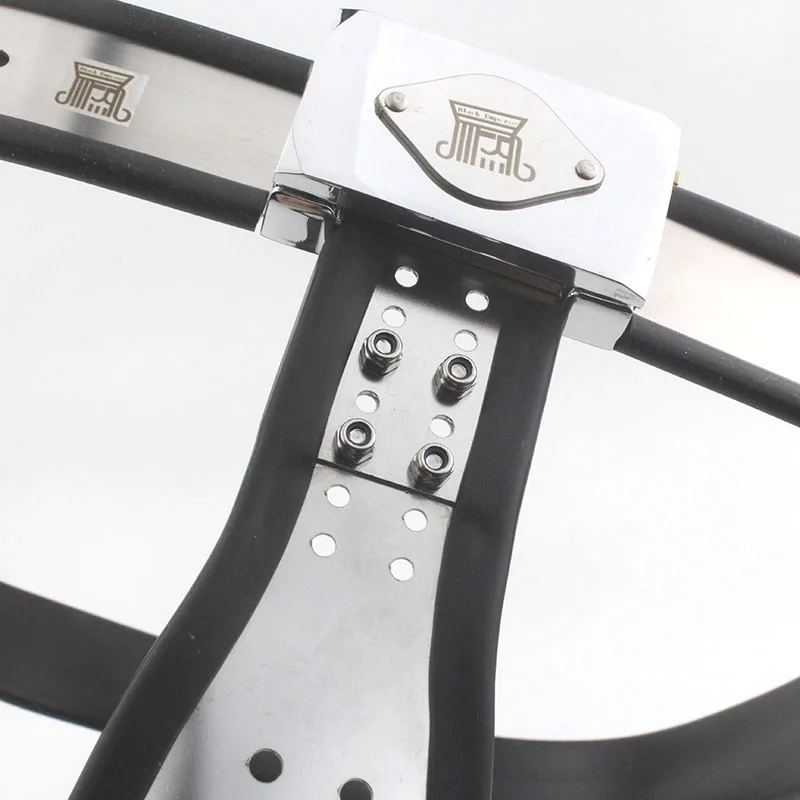 Мужской ремень верности BEEGER мужской из нержавеющей стали со съемной анальной