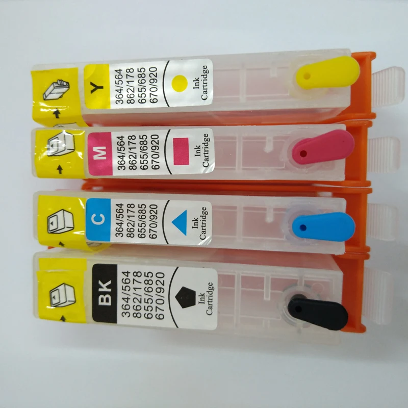 

Einkshop Refillable Ink Cartridge replacement For HP 178 178xl DeskJet 3070A 3520 4620 Photosmart 5510 5520 6510 6520 7510 7520