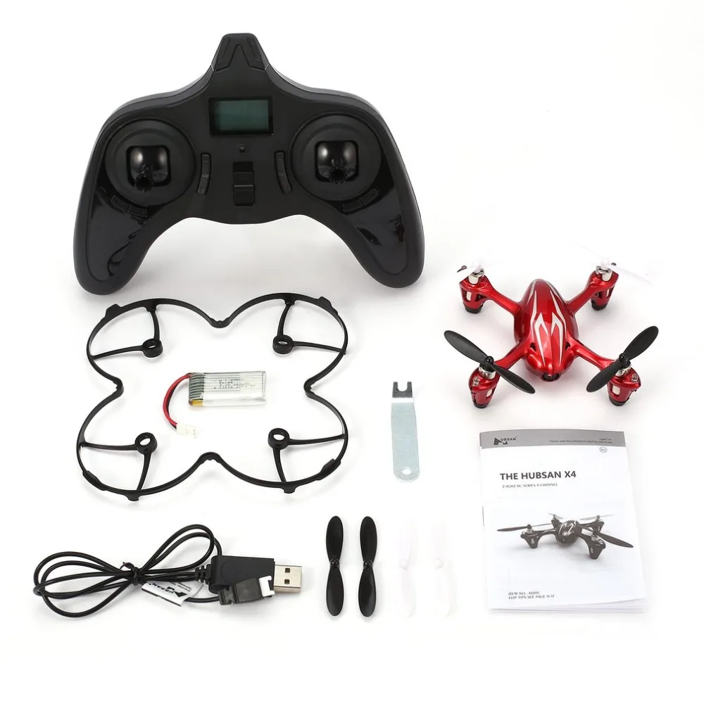 Hubsan X4 H107C 2 4 ГГц Каналы 6 оси гироскопа Портативный мини Drone RC горючего с 2MP Камера 3D