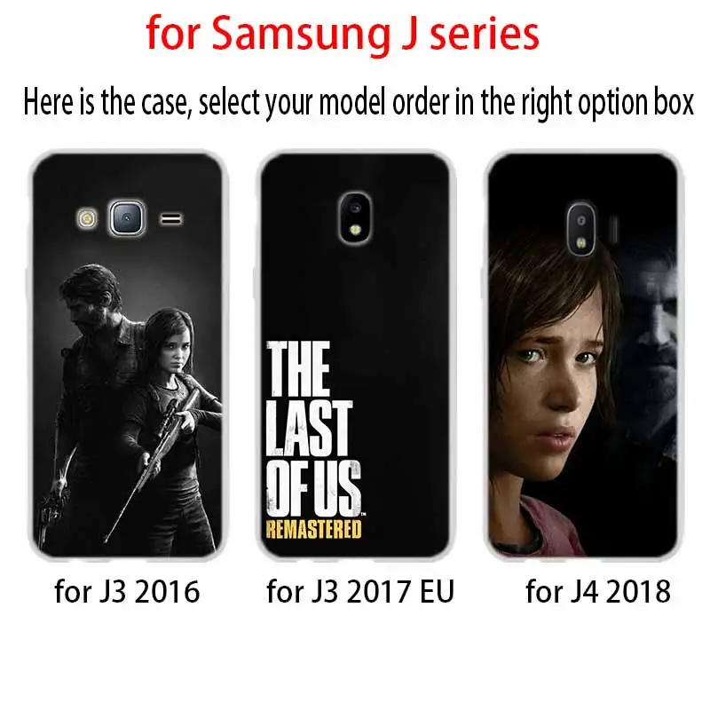 Последний нам видео игры для чехол телефона Samsung Galaxy j6 J8 J7 J5 J3 J4 плюс 2018 2017 2016 J610 Prime