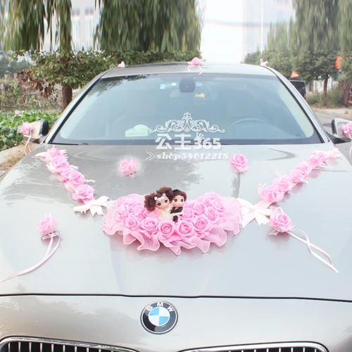 Style 6 Новое поступление Свадебные аксессуары Свадебные Автомобильные цветы украшения цветок с головками Свадебные вечерние декоративные цветы - Цвет: Style 6