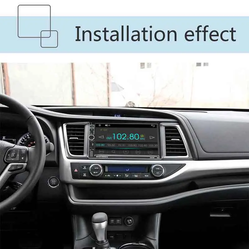 Android 7&quot Touch Screen Car MP5 Player Audio Stereo FM Radio Bluetooth Handsfree Call GPS Navigation Multimedia MP3 | Автомобили и