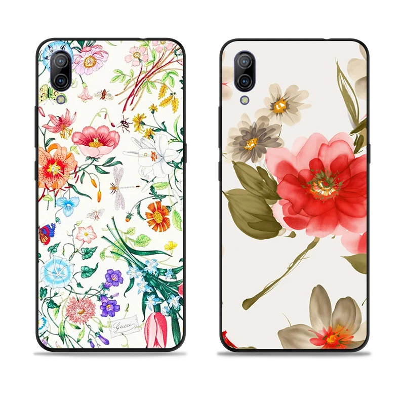 Чехол для телефона Vivo X23 прозрачный чехол с мультяшным рисунком мягкий