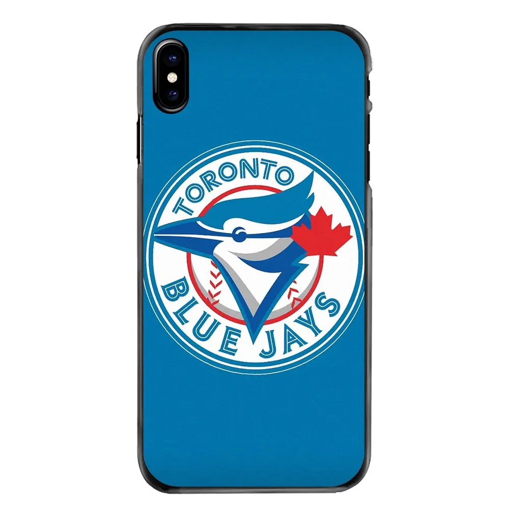 Для iPhone 4 4S 5 5S 5C SE 6 S 7 8 Plus X XR XS Max iPod Touch Бейсбол Toronto Blue Jays аксессуар логотип Чехол