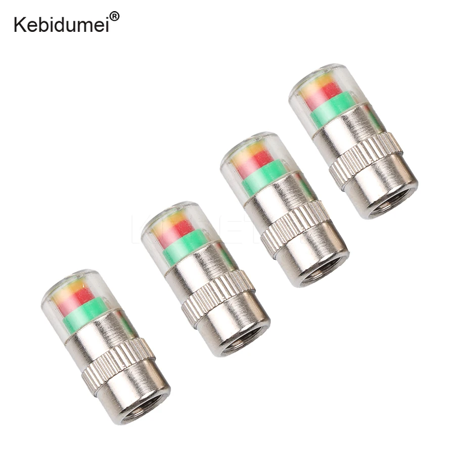 Kebidumei 2 4 Бар 36PSI Автомобильный датчик контроля давления в шинах клапан стволовой