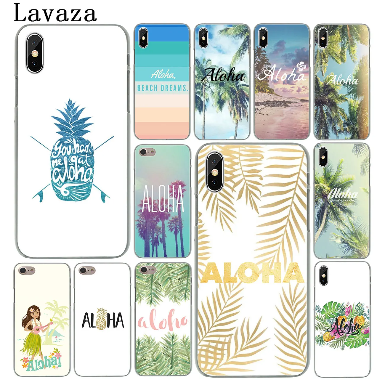 Lavaza Летний пляж Гавайи Aloha море океан P жесткий чехол для телефона для iPhone XR X XS 11 Pro Max 10 7 8 6 6S 5 5S SE 4 4S чехол