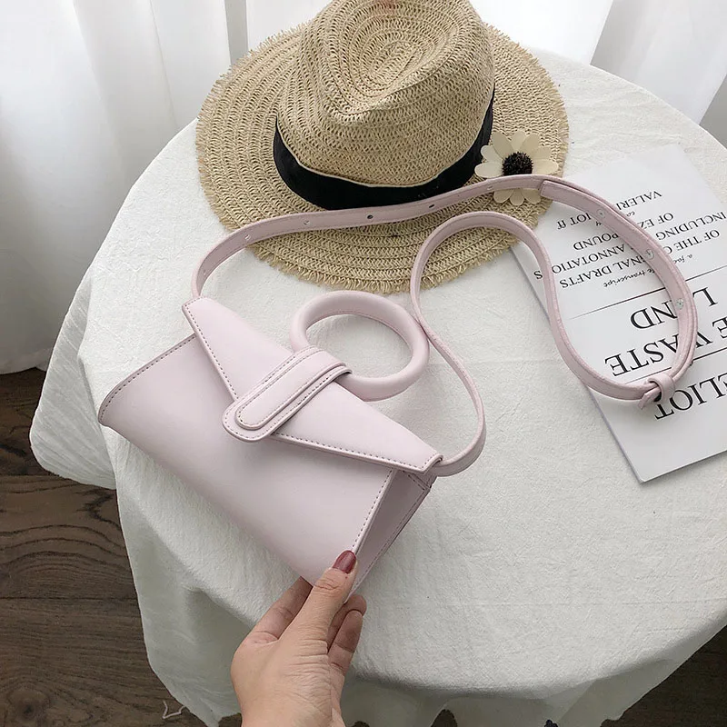 Pink Талия Сумки Для Женщин Твердые Дамы Crossbody Сумка Мода Круглая Сумка Женская Высокого Качества PU Сумки На Ремне Fanny Pack - Цвет: Pink