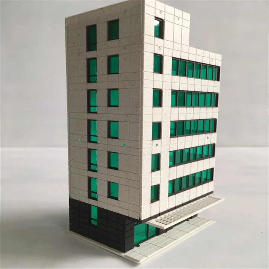 2 шт./лот архитектурная модель n scale building для компоновки поезда n|Наборы сборки
