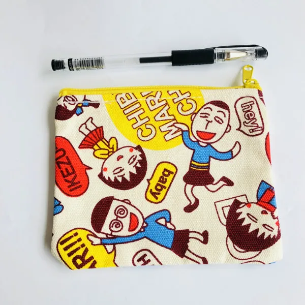 Белый IVYYE 1 шт. Gudetama Аниме Холст Портмоне мультфильм мягкая сумка для монет кошелек для денег карта ключ хранения подарок - Цвет: Белый