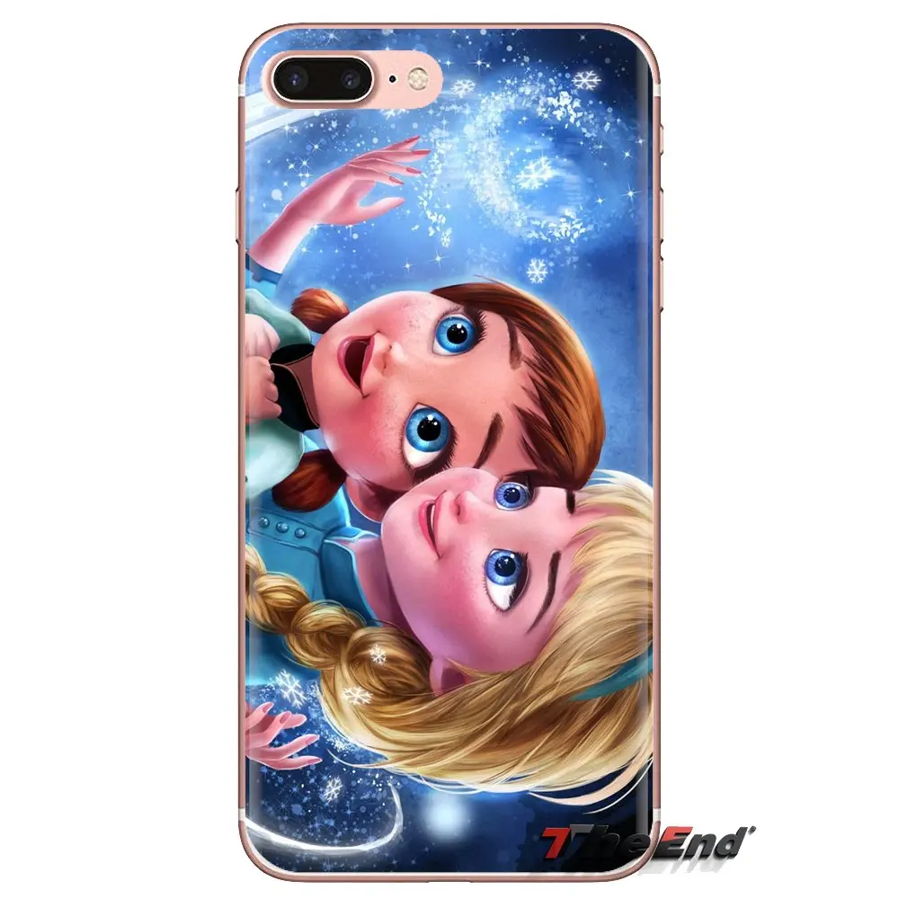 Силиконовый чехол для телефона Samsung Galaxy J1 J2 J3 J4 J5 J6 J7 J8 Plus 2018 Prime 2015 2016 2017 Anna and Elsa Disny