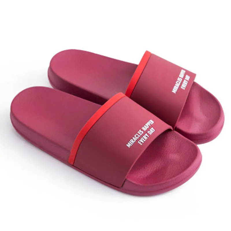 Женские шлепанцы домашние тапочки для женщин женская однотонная обувь ванной на