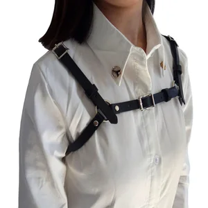 Новый брендовый дизайн, клетка для бондажа, кожаный ремень на пояс, Модные металлические пряжки, ремни-подтяжки, аксессуары