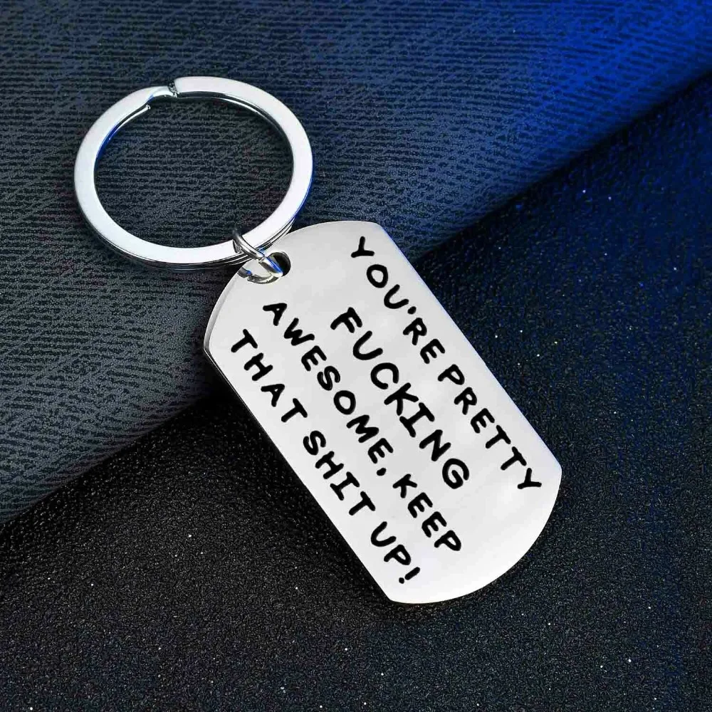 Engraved Lover Couple Gift For Husband Boyfriend Girlfriend Women Men Keyring Key Ring Keychain Valentines Day | Украшения и