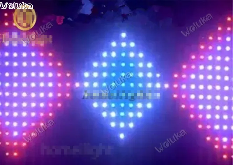 P10 видео занавеска свадебный фон RGB красочный сценическое освещение 2*3 м/3*4 м/3*6 м/4*8