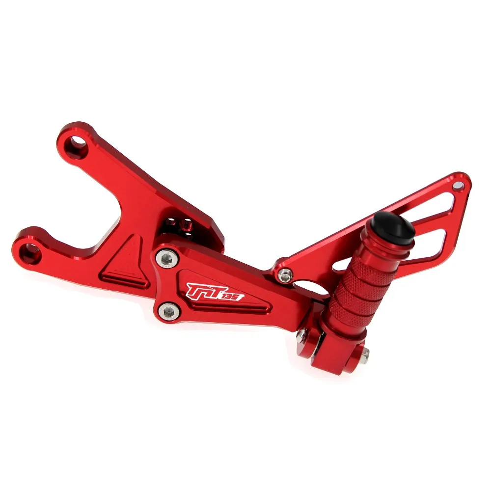 

CNC Aluminum Motorcycle Accessories Front Rear Foot Pegs Rest Pedal Footrest Rearset For Benelli TNT135 TNT 135 2016 2017 2018