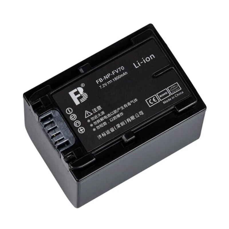 NP-FV70 литиевые батареи NPFV70 цифровая камера Батарея FV70 для SONY NPFV50 XR550E XR350 XR150 CX550 CX350 DCR-SR68E SX83E SX43
