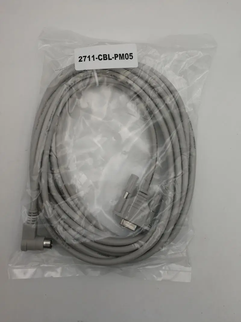 Совместимый рабочий кабель 2711 CBL PM05 RS232 9 контактный D корпус к 8 контактному мини DIN
