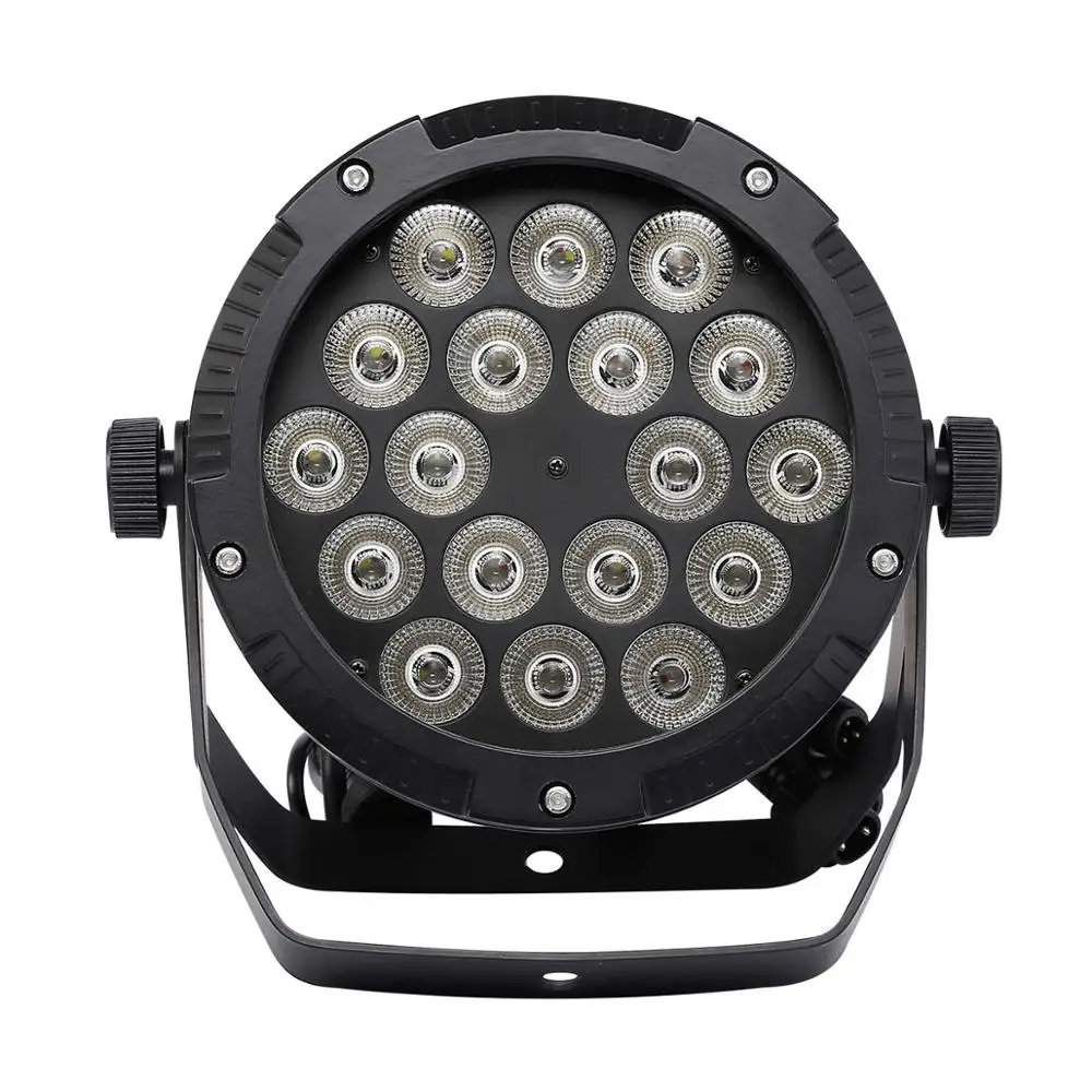 Водонепроницаемый IP65 18X15 Вт LED DJ Par свет 6 в 1 RGBWA UV PAR64 DMX сценическое