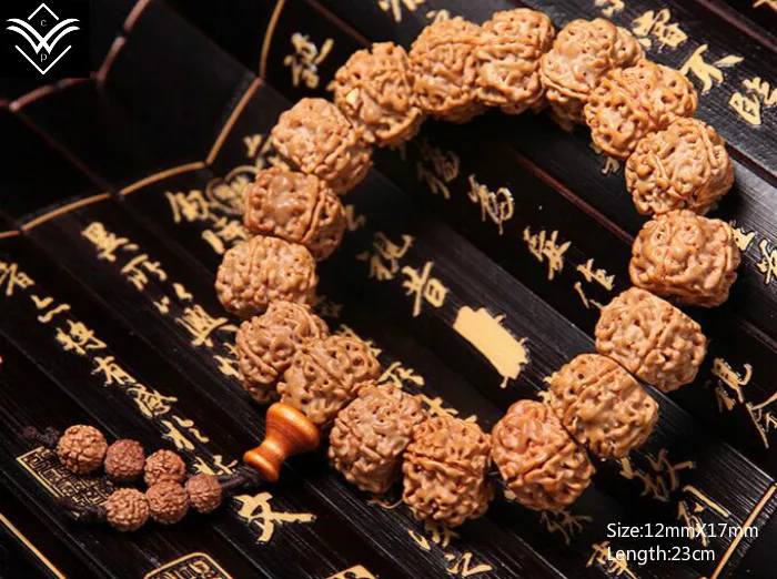 5 сегментный браслет с бисером Будды Rudraksha Bodhi|beaded elastic bracelet|beaded geckobracelet ring |