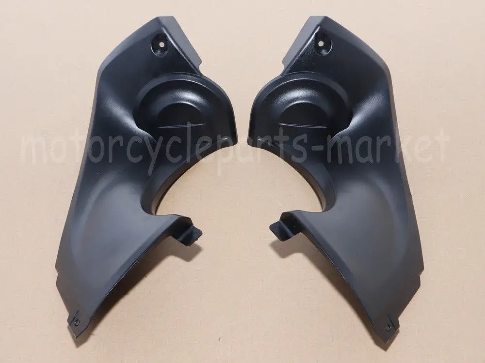 Черные мотоциклетные Впускной Ram Air труба крышка Обтекатели для Yamaha YZF R6 1998 2002 1999