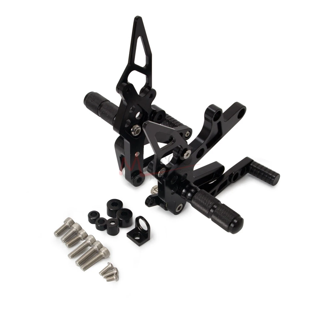 Мотоцикл с ЧПУ Rearsets сзади комплект подставка для отдыха ноги колышки GP