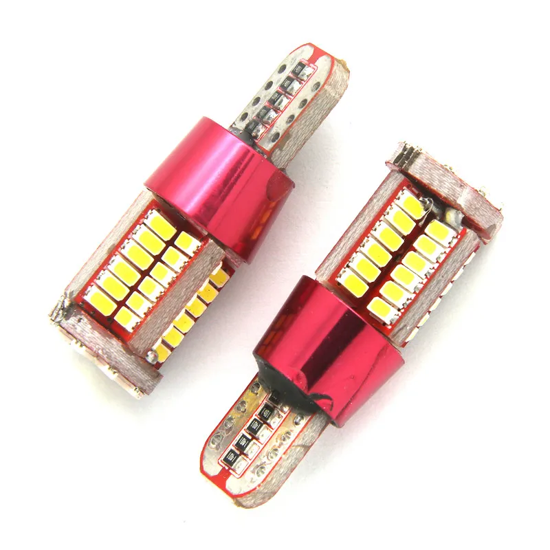 1 шт. автомобильный светодиод t10 192 w5w супер яркий 57smd CAN шина без ошибок маркер