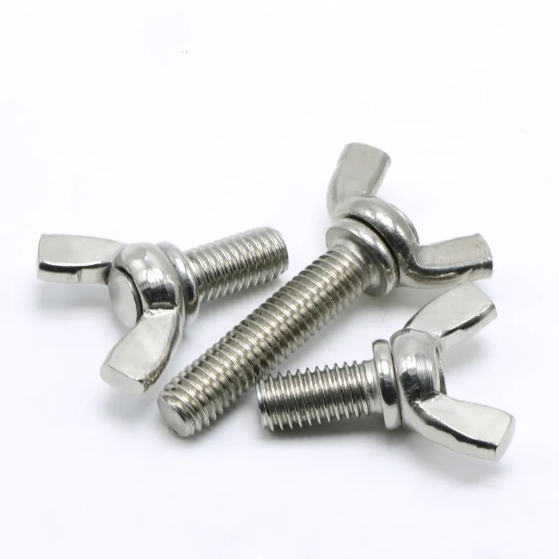 3 шт. 304 Винты бабочки из нержавеющей стали ручной винт с крыльями M6 * 12|butterfly screw|screw