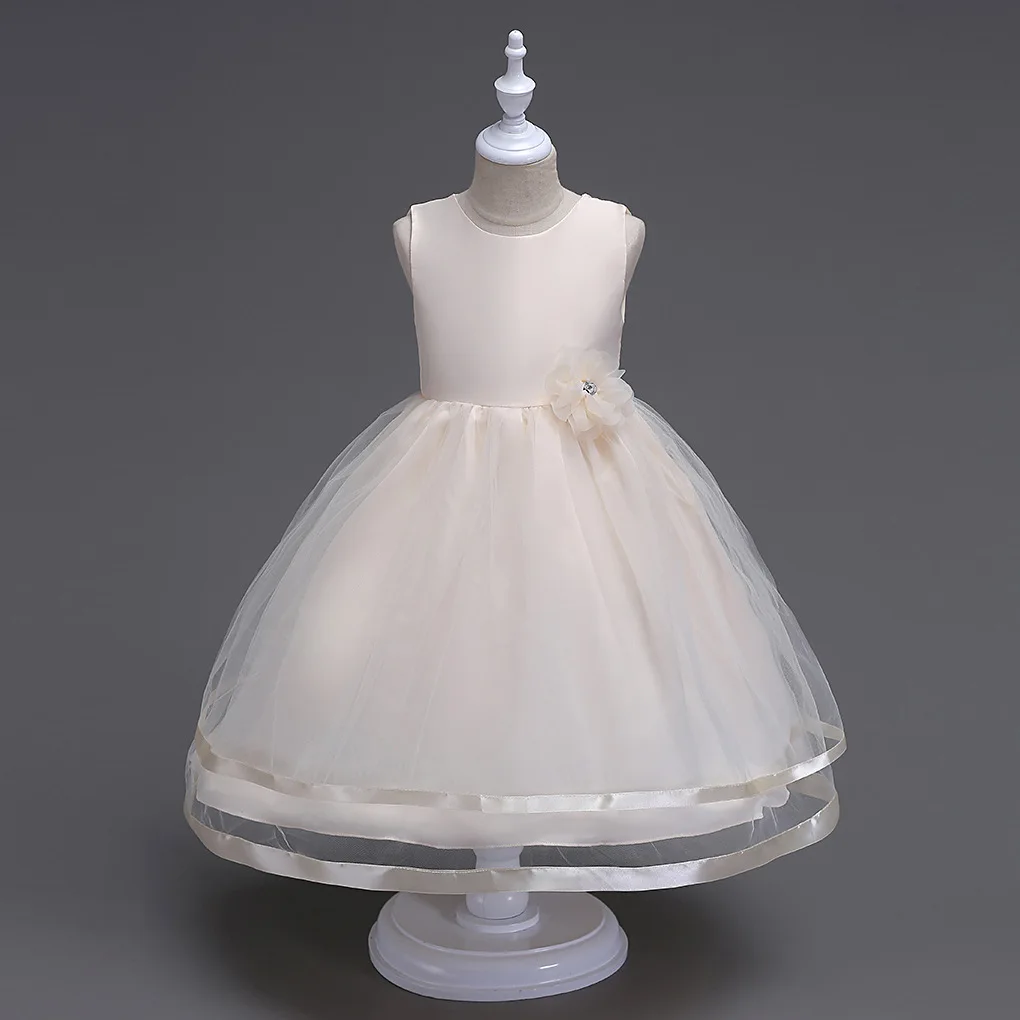2019 New Evening Children's Party Dresses Aged 10 Cocktail Dress and Event Kids Wedding Clothes for 3 To 12 Year Olds Girls | Детская