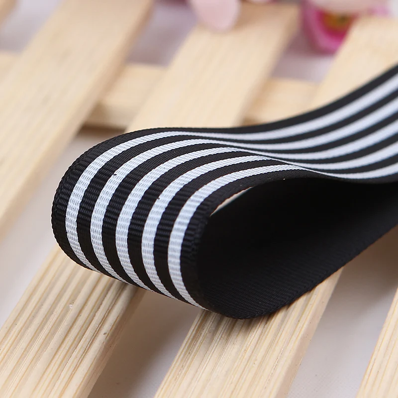 Новое поступление 1 ярд (25 мм) полосатая корсажная лента с принтом ручная работа