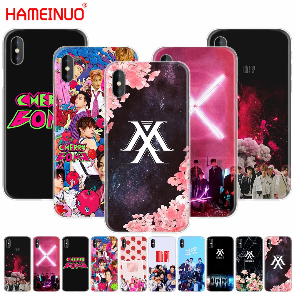 HAMEINUO KPOP K.A.R.D MONSTA X NCT 127 чехол для сотового телефона iphone 8 7 6 4 4s 5 5s SE 5c 6s plus|Бамперы| |