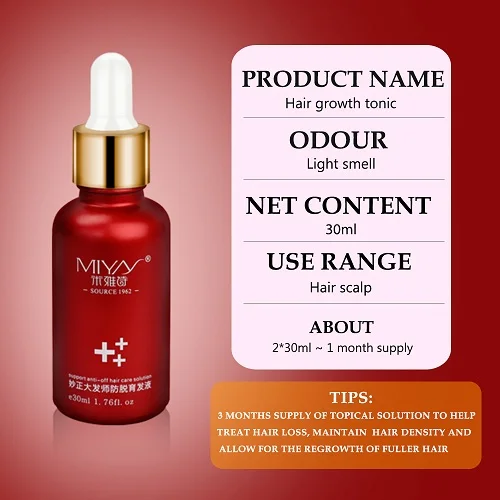 Hair Growth Essence Oil Anti Hair Loss Products for Hair Growth Treatment Genger Natural Serum Hair Thickener Care Solutions - Цвет: yfy03