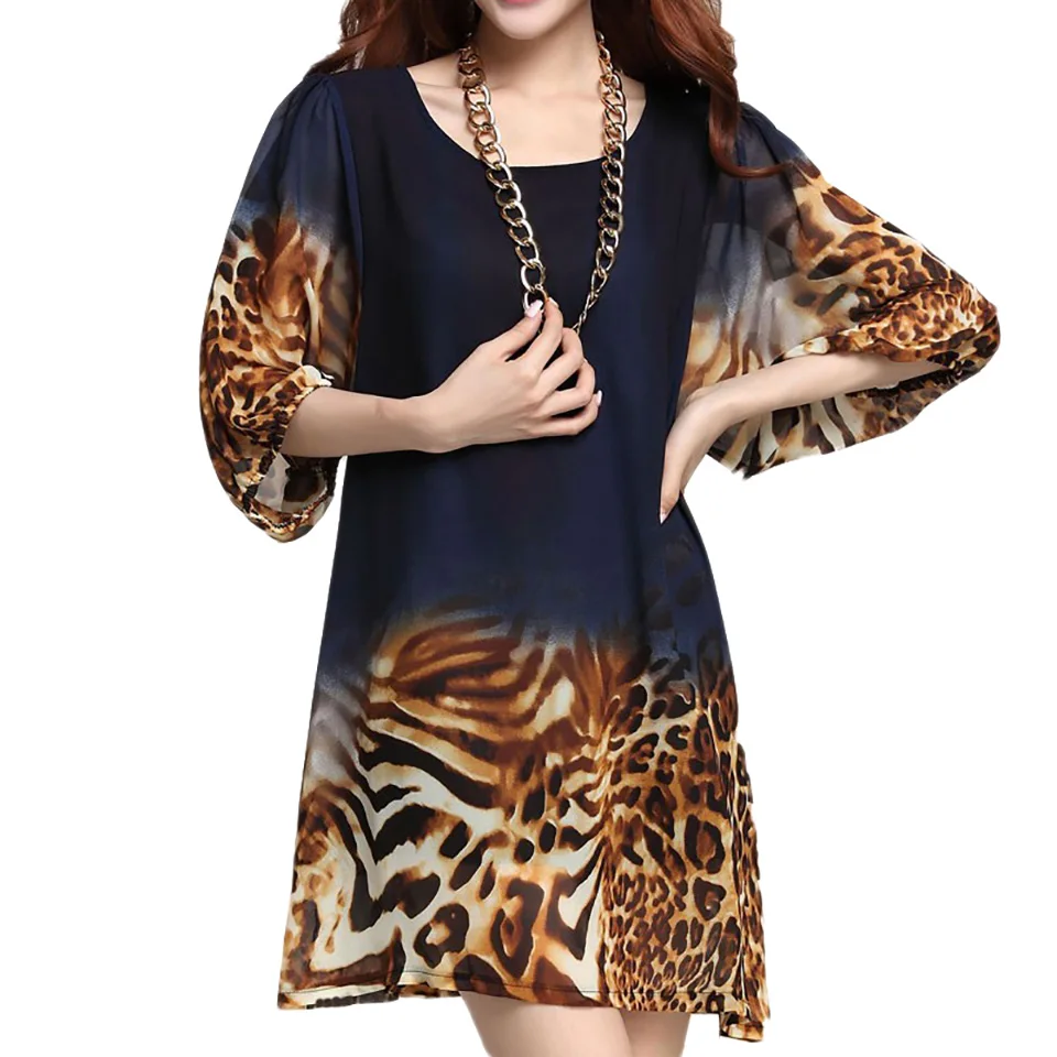 Горячие Летняя распродажа 3XL плюс Размеры свободные Стиль Для женщин Цветочный