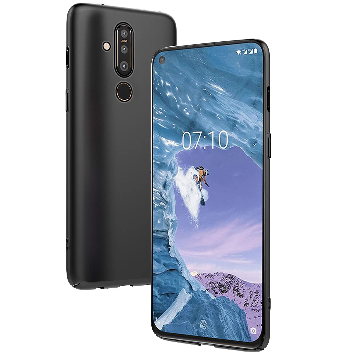 Для Nokia 7 2 6 2X71 4 3 1 Plus 8 9 PureView чехол тонкий мягкий ТПУ противоударный защитный для
