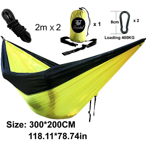 Гамак подвесной стул гамак пляж - Цвет: 06 Yellow Black