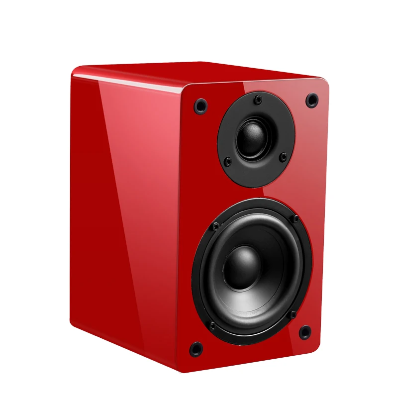 Nobsound Профессиональный динамик из дерева 60 Вт 1 пара 4 дюйма s 2 0 HiFi|bookshelf speaker|speaker 2.04