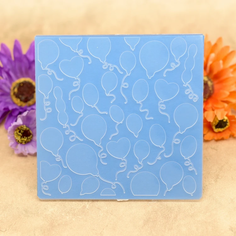 Пластиковый шар Тиснением Папку Для Записках DIY Альбом Карты Инструмент