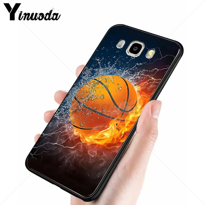 Yinuoda Баскетбол Спорт шаблон Мягкие аксессуары чехол для телефона Samsung Galaxy j4plus j6plus
