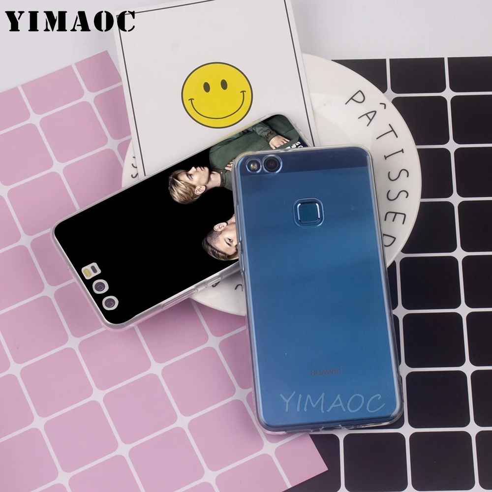Мягкий чехол YIMAOC Marcus &amp Martinus brothers для Huawei P8 P9 P10 P20 P30 Lite Pro P smart 2019 |