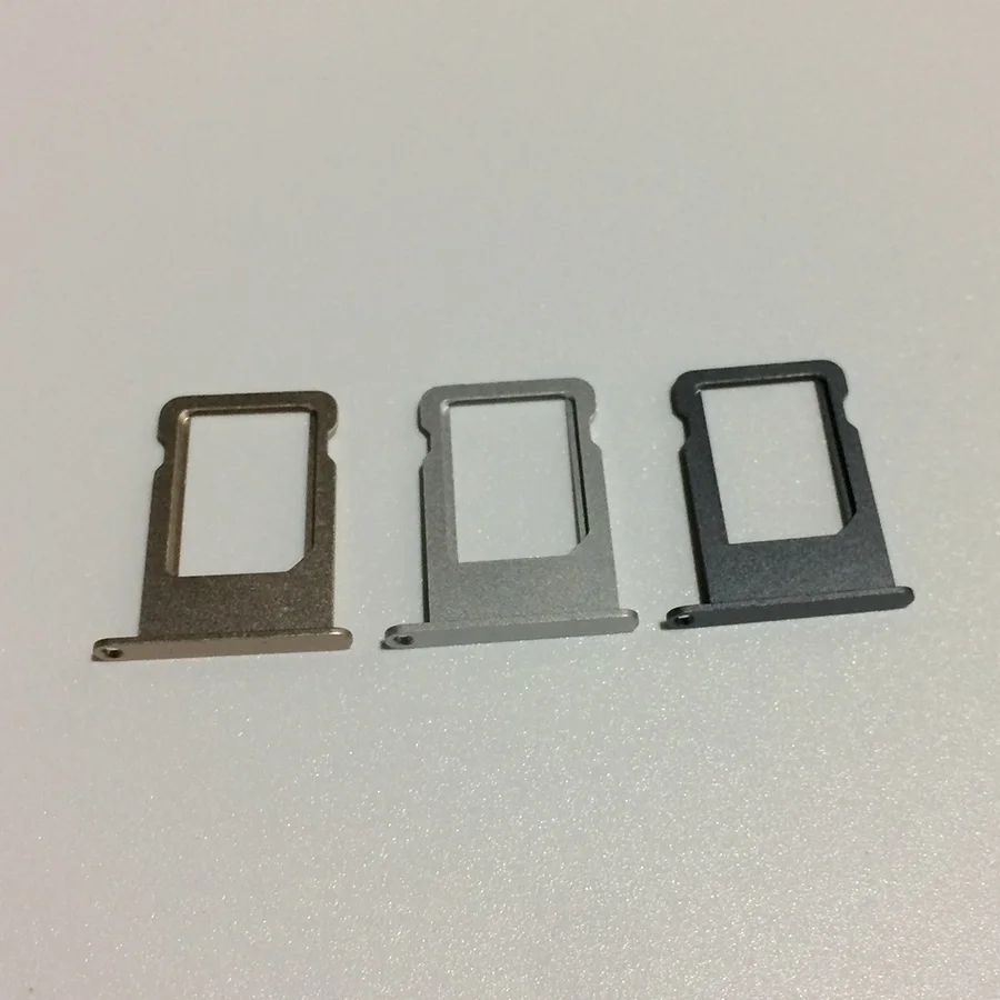 Для iPhone 5S 100 шт./лот оригинальный держатель слота для сим карты лоток Адаптеры