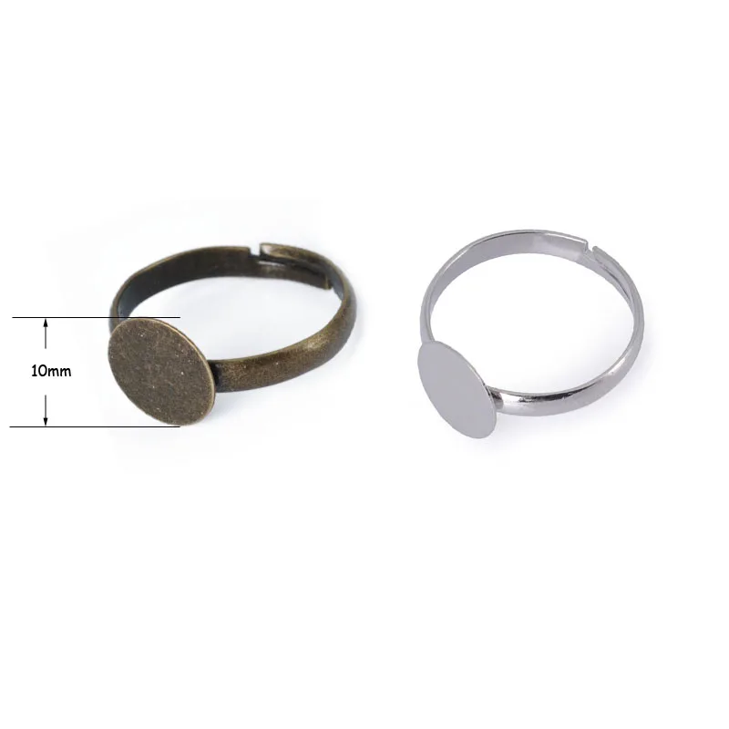 10 шт. квадратные заготовки для кабошона диаметром мм|square cabochon|cabochon basering setting |