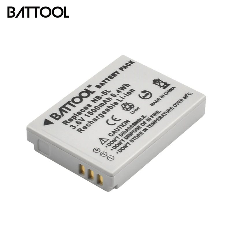 Аккумулятор Аккумуляторный BATTOOL 1500 мАч для Canon S100 SX210 SX220 SX230 HS SD800 SD850 SD900 SD950 IS SD970 SD990