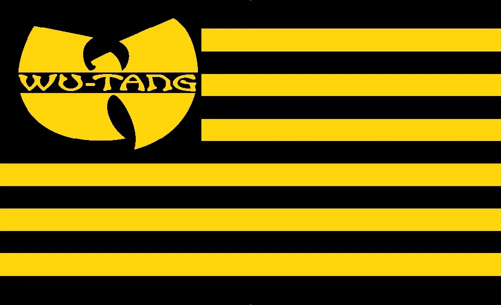 Флаг Wu Tang Clan 90*150 см|Флаги баннеры и аксессуары| |